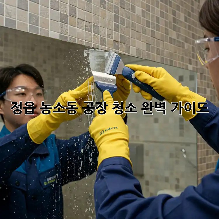 정읍 농소동 공장 청소: 완벽 가이드